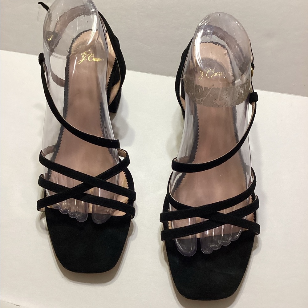 J.Crew Suede Asymmetric Sandals